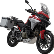 Load image into Gallery viewer, SW-MOTECH TRAX ADV Aluminum Case System - Silver - Ducati Multistrada V4 '21-'24 KFT.22.822.70300/S - Main Product View