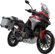 Load image into Gallery viewer, SW-MOTECH TRAX ADV Aluminum Case System - Silver - Ducati Multistrada V4 '21-'24 KFT.22.822.70300/S - Main Product View