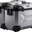 Load image into Gallery viewer, SW-MOTECH TRAX ADV Aluminum Case System - Silver - Ducati Multistrada V4 '21-'24 KFT.22.822.70300/S - Back View