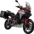 Load image into Gallery viewer, SW-MOTECH TRAX ADV Aluminum Case System - Silver - Ducati Multistrada V4 '21-'24 KFT.22.822.70300/S - Additional View 7