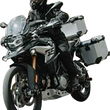Load image into Gallery viewer, SW-MOTECH TRAX ADV Aluminum Case System - Silver - Honda Africa Twin '16-'17 KFT.01.622.70001/S - Side View