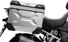 Load image into Gallery viewer, SW-MOTECH TRAX ADV Aluminum Case System - Silver - Honda Africa Twin '18-'24 KFT.01.890.70000/S - Main Product View