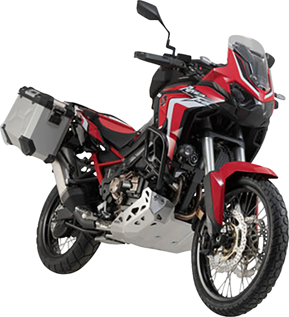 SW-MOTECH TRAX ADV Aluminum Case System - Silver - Honda Africa Twin '19-'21 KFT.01.950.70001/S - Main Product View