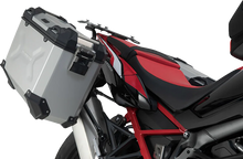 Load image into Gallery viewer, SW-MOTECH TRAX ADV Aluminum Case System - Silver - Honda Africa Twin '19-'21 KFT.01.950.70001/S - Back View