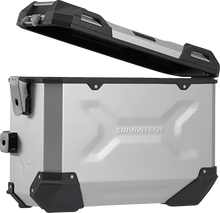 Load image into Gallery viewer, SW-MOTECH TRAX ADV Aluminum Case System - Silver - Honda Africa Twin '19-'24 KFT.01.942.70001/S - Installation View