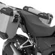 Load image into Gallery viewer, SW-MOTECH TRAX ADV Aluminum Case System - Silver - Honda CB/CBR/NX 500 '13-'24 KFT.01.400.70001/S - Side View