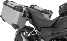 Load image into Gallery viewer, SW-MOTECH TRAX ADV Aluminum Case System - Silver - Honda CB/CBR/NX 500 '13-'24 KFT.01.400.70001/S - Side View