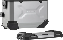 Load image into Gallery viewer, SW-MOTECH TRAX ADV Aluminum Case System - Silver - Honda NC750 '16-'20 KFT.01.699.70001/S - Back View
