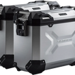Load image into Gallery viewer, SW-MOTECH TRAX ADV Aluminum Case System - Silver - Honda VFR1200X '11-'17 KFT.01.660.70000/S - Main Product View