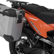 Load image into Gallery viewer, SW-MOTECH TRAX ADV Aluminum Case System - Silver - KTM Adventure 790/890/SMT 890 '19-'24 KFT.04.521.70001/S - Side View