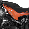 Load image into Gallery viewer, SW-MOTECH TRAX ADV Aluminum Case System - Silver - KTM Adventure 790/890/SMT 890 '19-'24 KFT.04.521.70001/S - Back View
