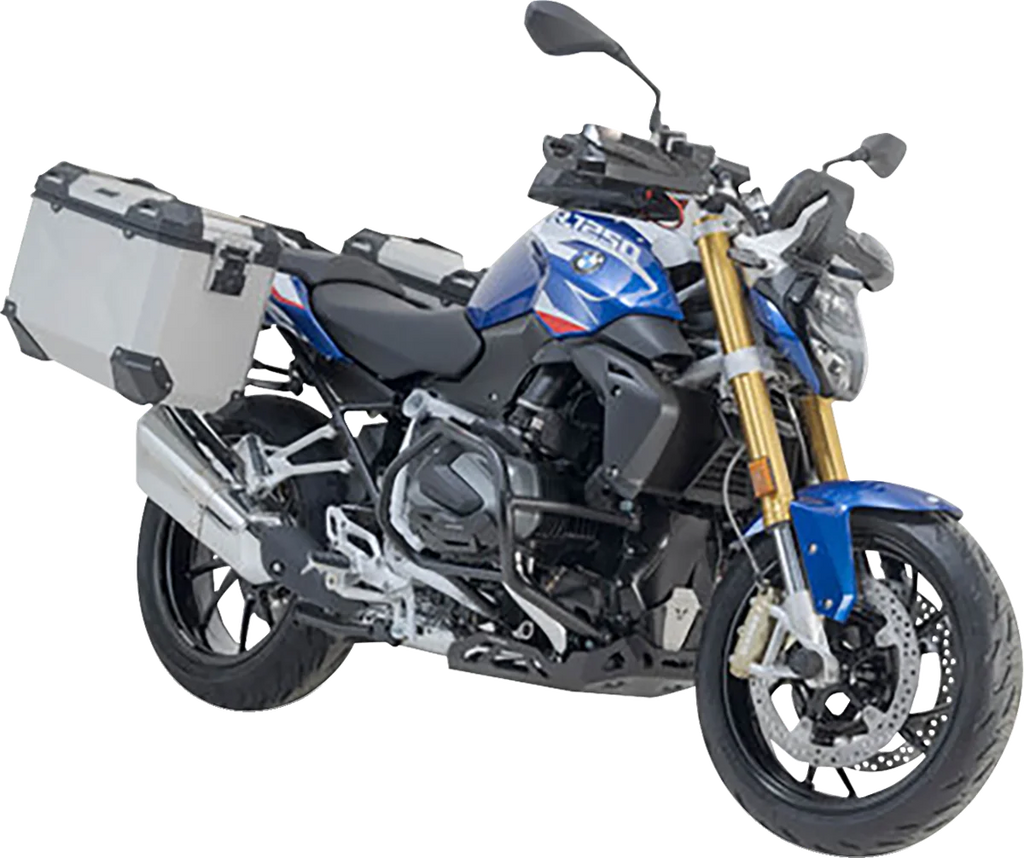 SW-MOTECH TRAX ADV Aluminum Case System - Silver - KTM Super Moto 950/990 '05-'13 KFT.04.621.70100/S - Additional View 7