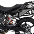 Load image into Gallery viewer, SW-MOTECH TRAX ADV Aluminum Case System - Silver - KTM Super Moto 950/SMR/SMT 990 '05-'13 KFT.04.621.70000/S - Side View