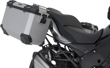 Load image into Gallery viewer, SW-MOTECH TRAX ADV Aluminum Case System - Silver - Kawasaki Versys 1000 '19-'23 KFT.08.922.70101/S - Side View
