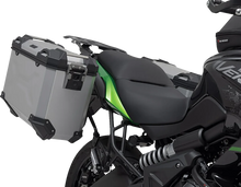 Load image into Gallery viewer, SW-MOTECH TRAX ADV Aluminum Case System - Silver - Kawasaki Versys 650 '14-'24 KFT.08.518.70000/S - Side View