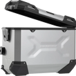 Load image into Gallery viewer, SW-MOTECH TRAX ADV Aluminum Case System - Silver - Kawasaki Versys 650 '14-'24 KFT.08.518.70100/S - Back View