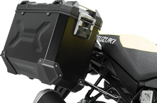 Load image into Gallery viewer, SW-MOTECH TRAX ADV Aluminum Case System - Silver - Suzuki V-Strom 1000 '14-'19 KFT.05.440.70001/S - Installation View