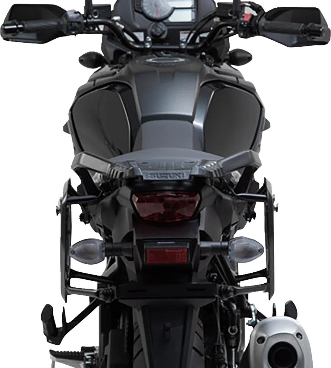 SW-MOTECH TRAX ADV Aluminum Case System - Silver - Suzuki V-Strom 1000 '14-'19 KFT.05.440.70001/S - Additional View 5