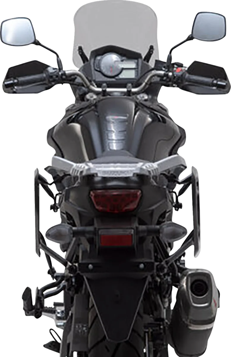 SW-MOTECH TRAX ADV Aluminum Case System - Silver - Suzuki V-Strom 650 '16-'24 KFT.05.876.70101/S - Additional View 5