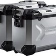 Load image into Gallery viewer, SW-MOTECH TRAX ADV Aluminum Case System - Silver - Triumph Tiger 1200 '22-'24 KFT.11.905.70002/S - Side View