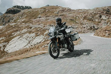 Load image into Gallery viewer, SW-MOTECH TRAX ADV Aluminum Case System - Silver - Triumph Tiger 800 '10-'19 KFT.11.748.70001/S - Back View