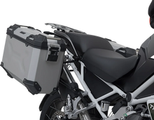 Load image into Gallery viewer, SW-MOTECH TRAX ADV Aluminum Case System - Silver - Triumph Tiger Explorer 1200 '22-'24 KFT.11.905.70102/S - Side View