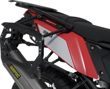 Load image into Gallery viewer, SW-MOTECH TRAX ADV Aluminum Case System - Silver - Yamaha Tenere 700 '20-'24 KFT.06.799.70002/S - Back View