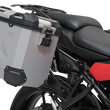 Load image into Gallery viewer, SW-MOTECH TRAX ADV Aluminum Case System - Silver - Yamaha Tracer 9 GT '21-'24 KFT.06.921.70100/S - Side View