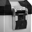 Load image into Gallery viewer, SW-MOTECH TRAX ADV Hard Case - 45 Liter - Silver - Left ALK.00.733.10000L/S - Side View