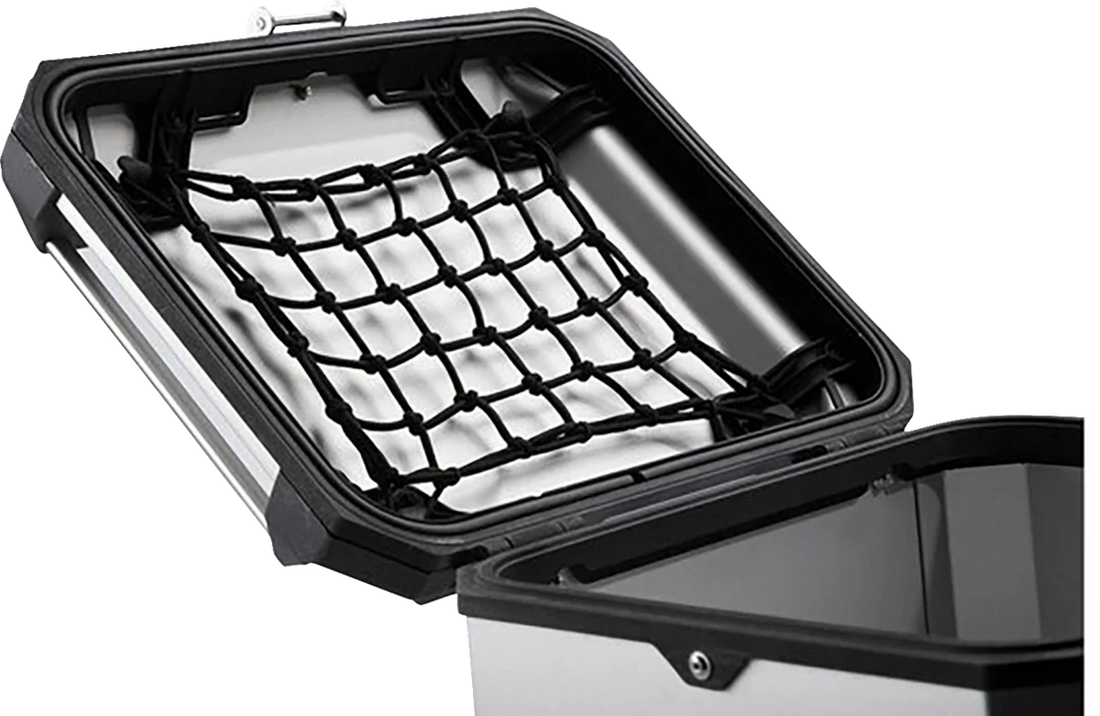 SW-MOTECH TRAX ADV Top Case - 38 Liter - Silver ALK.00.733.15000/S - Back View