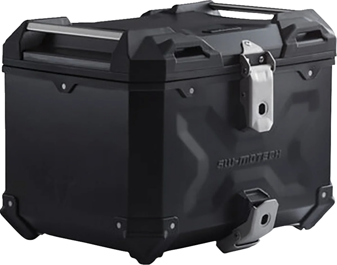 SW-MOTECH TRAX ADV Top Case System - Black - BMW F900 '20-'24 GPT.07.945.70000/B - Back View