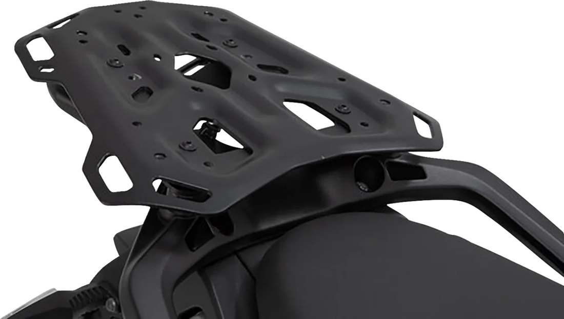 SW-MOTECH TRAX ADV Top Case System - Black - BMW F/S XR '19-'24 GPT.07.954.70000/B - Back View
