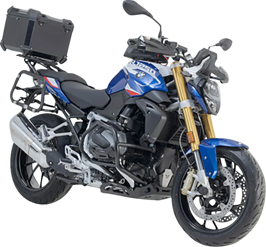 SW-MOTECH TRAX ADV Top Case System - Black - BMW R1200/R1250 '14-'24 GPT.07.573.70000/B - Main Product View