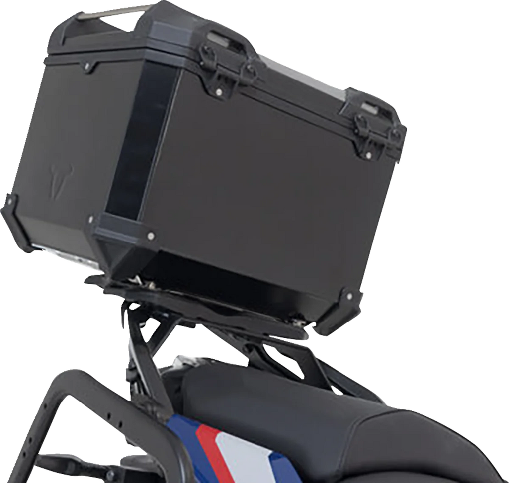 SW-MOTECH TRAX ADV Top Case System - Black - BMW R1200/R1250 '14-'24 GPT.07.573.70000/B - Side View