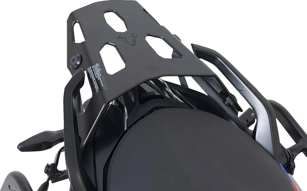 SW-MOTECH TRAX ADV Top Case System - Black - BMW R1200/R1250 '14-'24 GPT.07.573.70000/B - Back View