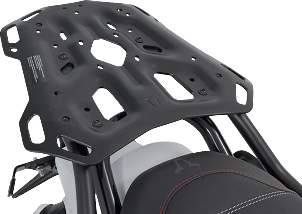 SW-MOTECH TRAX ADV Top Case System - Black - Ducati DesertX '22-'24 GPT.22.995.70000/B - Installation View