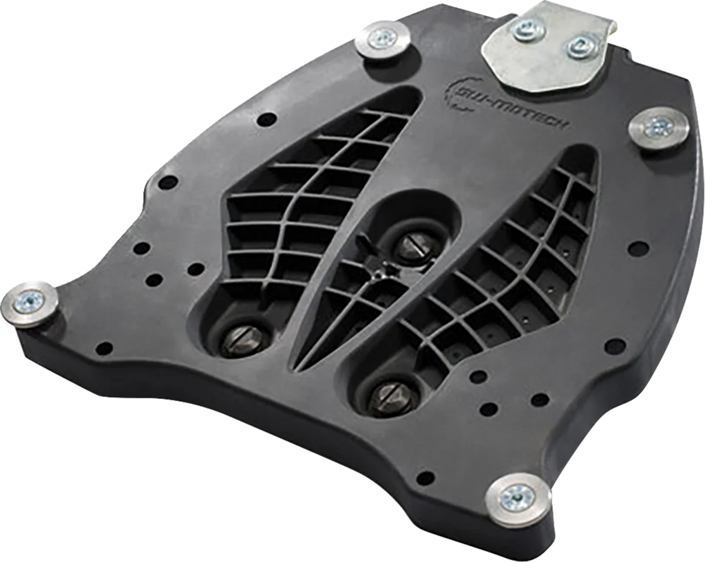 SW-MOTECH TRAX ADV Top Case System - Black - Ducati Multistrada 1200 '15-'17 GPT.22.584.70000/B - Back View
