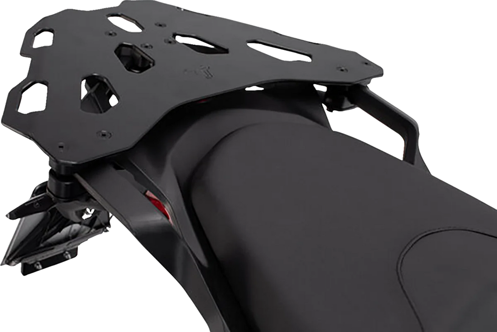 SW-MOTECH TRAX ADV Top Case System - Black - Ducati Multistrada 950/1200/1260/V2 '16-'24 GPT.22.892.70000/B - Back View