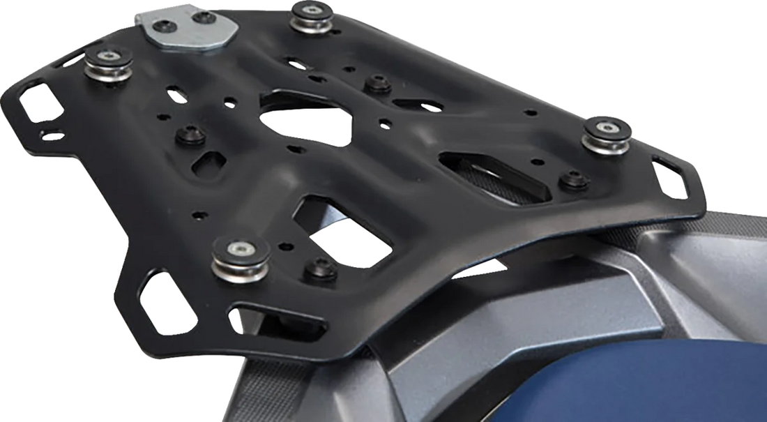 SW-MOTECH TRAX ADV Top Case System - Black - Honda Africa Twin '16-'24 GPT.01.622.70001/B - Side View