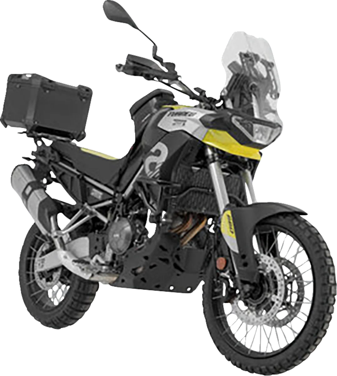 SW-MOTECH TRAX ADV Top Case System - Black - Honda Africa Twin '16-'24 GPT.01.622.70001/B - Detail View