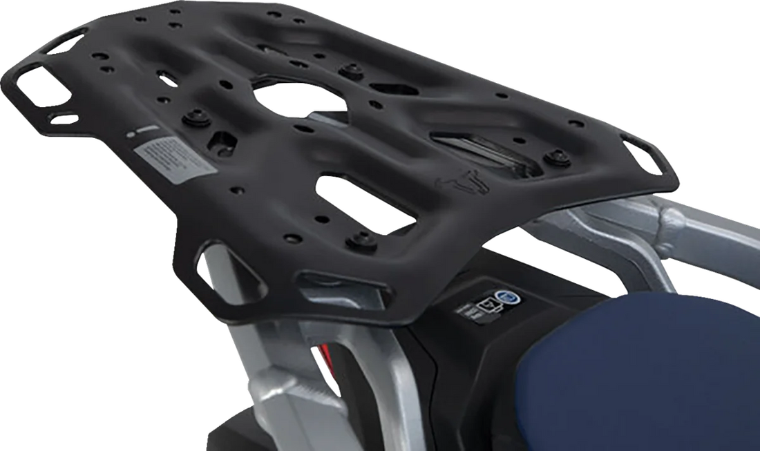SW-MOTECH TRAX ADV Top Case System - Black - Honda Africa Twin '19-'24 GPT.01.942.70000/B - Back View