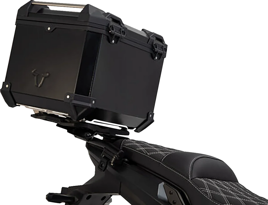 SW-MOTECH TRAX ADV Top Case System - Black - Honda CB500/CBR500/NX500 '13-'24 GPT.01.373.70000/B - Side View