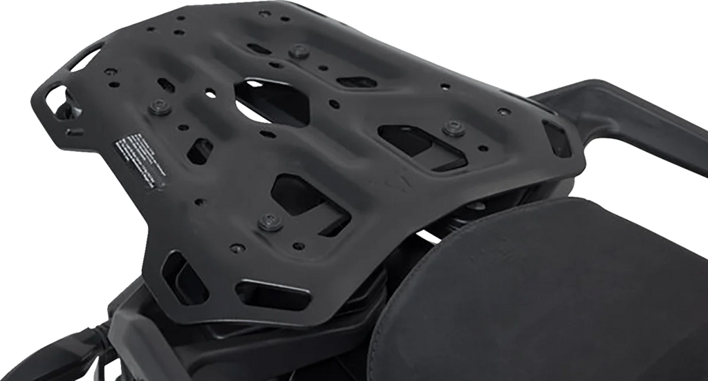 SW-MOTECH TRAX ADV Top Case System - Black - KTM 1290 Super Adventure R/S '21-'24 GPT.04.835.70000/B - Back View