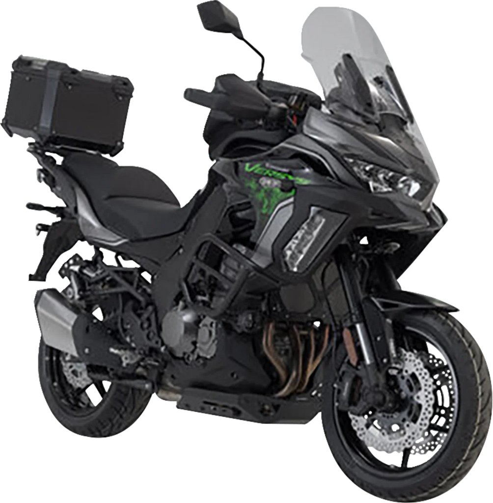 SW-MOTECH TRAX ADV Top Case System - Black - Kawasaki Versys 1000 '11-'23 GPT.08.368.70000/B - Main Product View