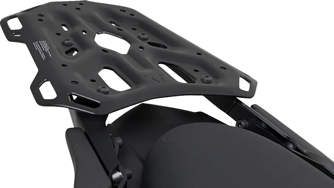SW-MOTECH TRAX ADV Top Case System - Black - Kawasaki Versys 650 '14-'22 GPT.08.518.70000/B - Back View