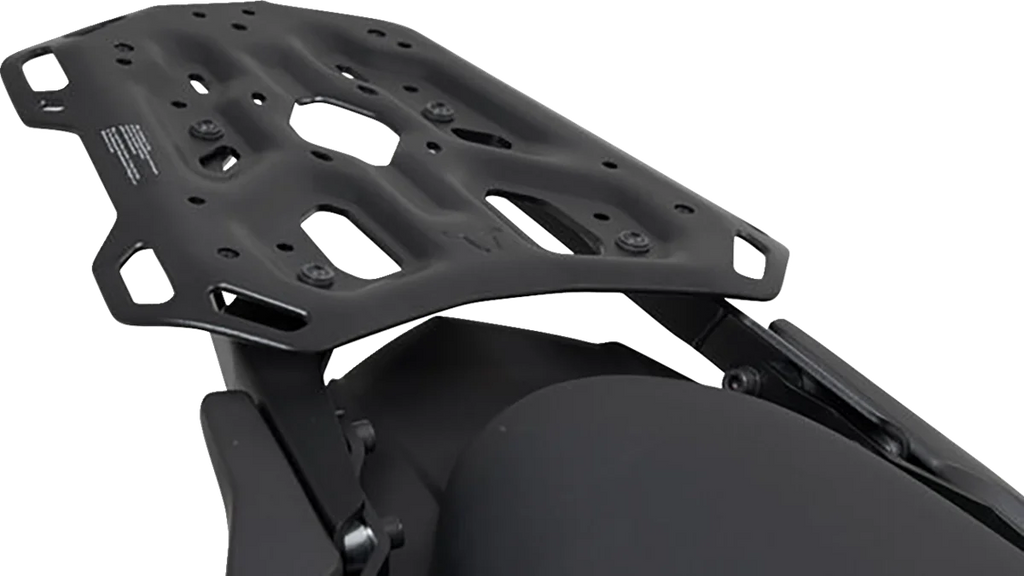 SW-MOTECH TRAX ADV Top Case System - Black - Kawasaki Versys 650 '14-'22 GPT.08.518.70000/B - Back View