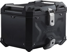 Load image into Gallery viewer, SW-MOTECH TRAX ADV Top Case System - Black - Moto Guzzi V85TT '19-'24 GPT.17.925.70000/B - Side View