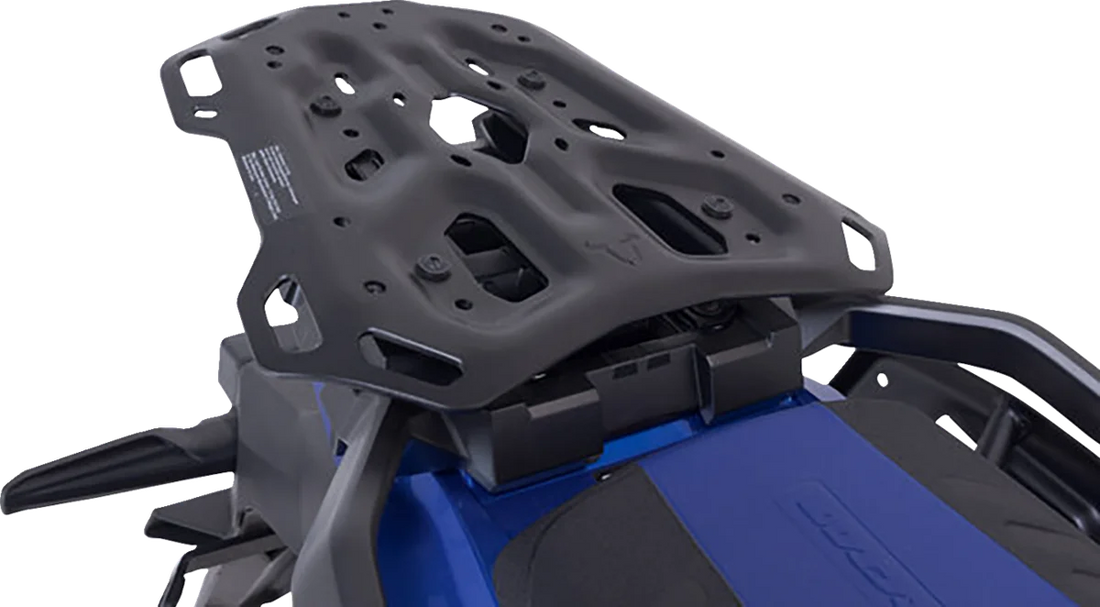 SW-MOTECH TRAX ADV Top Case System - Black - Suzuki V-Strom 650/1000/1050 '14-'24 GPT.05.440.70002/B - Back View