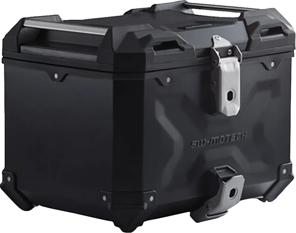 SW-MOTECH TRAX ADV Top Case System - Black - Suzuki V-Strom 800 '23-'24 GPT.05.845.70000/B - Back View