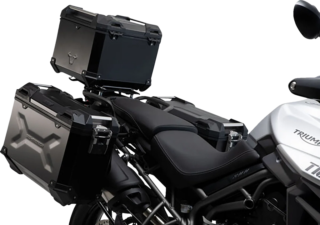 SW-MOTECH TRAX ADV Top Case System - Black - Triumph Tiger 800 '10-'19 GPT.11.747.70001/B - Main Product View